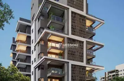 Apartamento com 1 dormitório à venda, por R$ 843.610 - Centro Cívico - Curitiba/PR