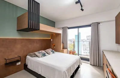 Studio para alugar com vaga de garagem no centro de curitiba/pr
