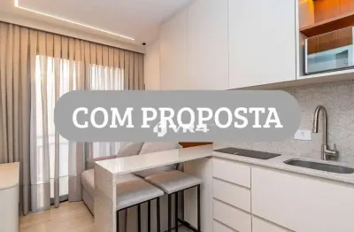 Studio Mobiliado para alugar, 27 m² por R$ 2.650/mês - Centro - Curitiba/PR