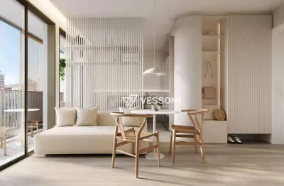 Studio com 1 dormitório à venda, por R$ 533.000 - Água Verde - Curitiba/PR