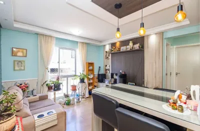 Apartamento com 3 quartos | semimobiliado | com 47m²  à venda por r$ 340.000 - santa felicidade - curitiba/pr