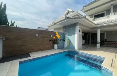 Casa em condomínio fechado com 4 quartos à venda na rua rivadavia campos, 150, recreio dos bandeirantes, rio de janeiro por r$ 1.800.000