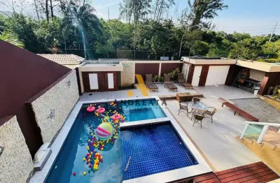 Casa em condomínio fechado com 6 quartos à venda na rua pio borges de castro, 5555, barra da tijuca, rio de janeiro por r$ 4.500.000