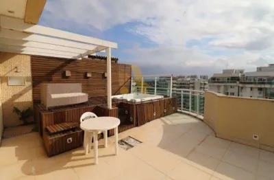 Cobertura com 3 quartos à venda na rua césar lattes, 260, barra da tijuca, rio de janeiro por r$ 1.680.000