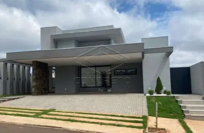 Casa em condomínio fechado com 4 quartos à venda no Residencial Villa Lobos, Bauru 
