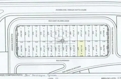 Terreno à venda no Residencial Tamboré, Bauru 