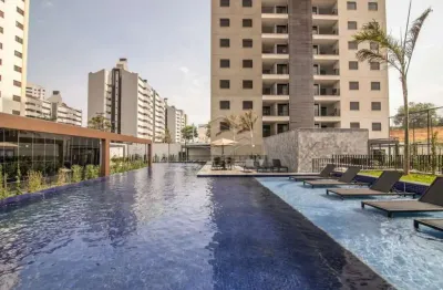Duo residence - apartamento mobiliado, com 3 dormitórios sendo 1 suíte e condomínio com lazer completo. vila aviação, bauru/sp
