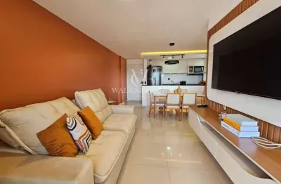 Apartamento mobiliado para venda em maceió, jatiúca, 2 dormitórios, 1 suíte, 1 banheiro, 2 vagas