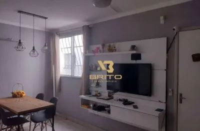 Apartamento com 2 dormitórios à venda, 54 m² por r$ 130.000 - virgem santa - macaé/rj