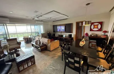 Quatro paredes vende - condomínio aquarela | península - apartamento com vista livre para a lagoa, sol da manhã, andar alto, com planta de 180m², 4 qu