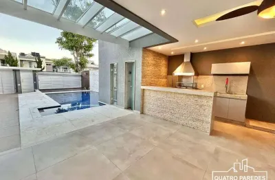 Blue houses casa com 4 dormitórios à venda, 390 m² por r$ 4.750.000 - barra da tijuca - rio de janeiro/rj