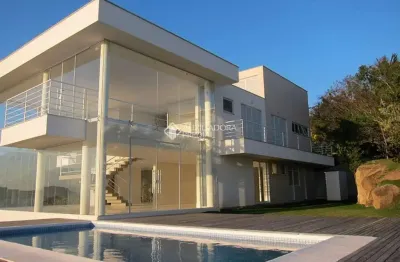 Casa em condomínio fechado com 3 quartos à venda na rodovia haroldo soares glavan, 4430, cacupé, florianópolis, 461 m2 por r$ 6.500.000