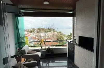 Apartamento com 3 quartos à venda na rua fernando ferreira de mello, 278, bom abrigo, florianópolis, 129 m2 por r$ 1.150.000