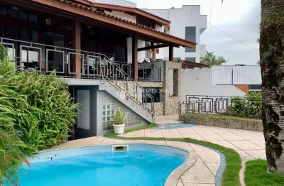 Casa com 4 quartos à venda na Rua Mário Cândido da Silva, 18, Abraão, Florianópolis, 406 m2 por R$ 2.777.000