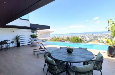 Casa em condomínio fechado com 4 quartos à venda na rua dos jasmins, 323, bosque das mansões, são josé, 782 m2 por r$ 12.000.000