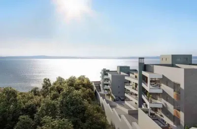 Apartamento com 3 quartos à venda na rodovia haroldo soares glavan, 4320, cacupé, florianópolis, 166 m2 por r$ 2.450.000