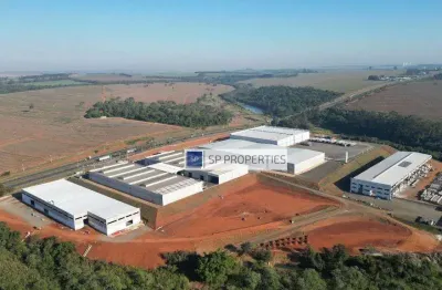 Galpão para alugar, 6000 m² por r$ 126.000,00/mês - área rural - agudos/sp