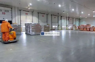 Galpão de 4.800m2 com área congelada-refrigerada para alugar na região de bh - ribeirão das neves/mg