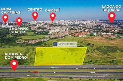 Terreno à venda na Rodovia Dom Pedro I, Jardim das Palmeiras, Campinas