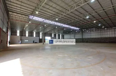 Galpão para alugar, 2000 m² por r$ 28.000,01/mês - distrito industrial - leme/sp