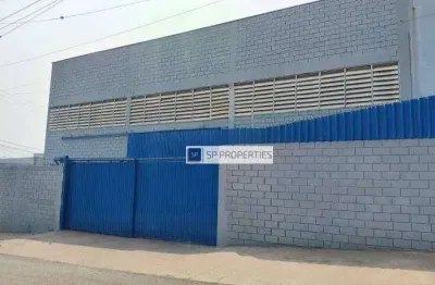 Galpão para alugar, 890 m² por r$ 20.550,00/mês - sítio são josé - várzea paulista/sp