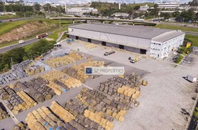 Galpão para alugar, ac 7.629m² e pátio de 16.334m² por r$ 505.500/mês - jardim vista alegre - embu das artes/sp