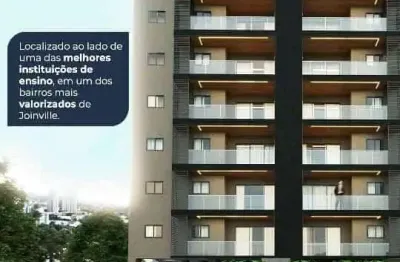 Apartamento no saguaçú com 3 quartos para venda, 91 m²