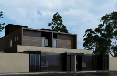 Sobrado geminado no santo antônio com 3 quartos para venda, 193 m²