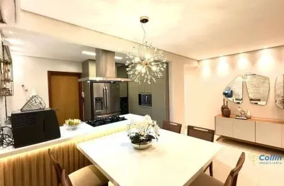Apartamento à venda, 107 m² por r$ 820.000,00 - santa maria - uberaba/mg