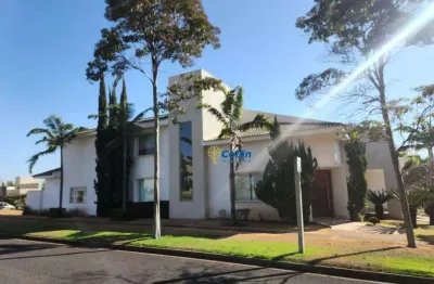 Casa com 4 dormitórios, 517 m² - venda por r$ 4.000.000,00 ou aluguel por r$ 15.000,01/mês - flamboyant residencial park - uberaba/mg