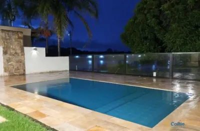 Linda casa à venda no residencial lago do jockey, com 3 suítes em uberaba, mg