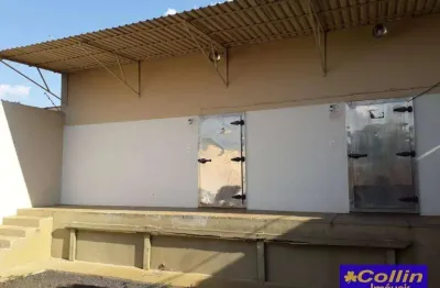 Galpão para alugar, 140 m² por r$ 4.500,00/mês - parque das gameleiras - uberaba/mg