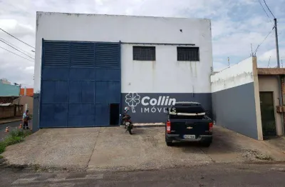 Galpão para alugar, 400 m² por r$ 5.860,00/mês - recreio dos bandeirantes - uberaba/mg