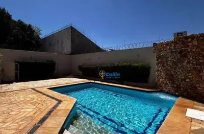 Linda casa com 3 dormitórios à venda, 440 m² por r$ 1.600.000 - parque do mirante - uberaba/mg