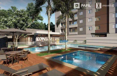 Apartamento com 2 dormitórios à venda, 55 m² por r$ 335.000,00 - santa marta - uberaba/mg