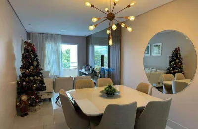 Apartamento com 3 dormitórios à venda, 101 m² por r$ 550.000 - santa marta - uberaba/mg