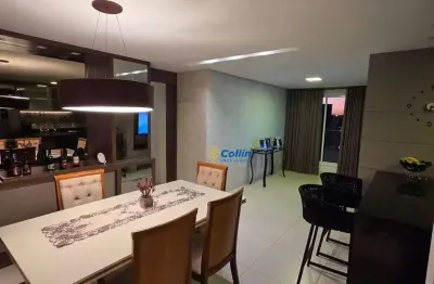 Apartamento com 3 dormitórios à venda, 95 m² por R$ 690.000 - Mercês - Uberaba/MG