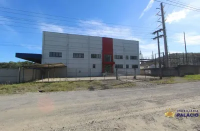 Barracão / Galpão / Depósito com 5 salas para alugar na Avenida Edmundo Doubrawa, 940, Zona Industrial, Joinville