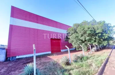 Galpão disponível para locação com 2.300m² no distrito industrial em bauru-sp