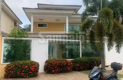 Linda casa duplex de 4 quartos, com 263m², no condomínio residencial rio da prata