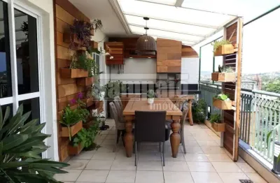 Linda cobertura de 3 quartos, com 133m² no condomínio jardim europa