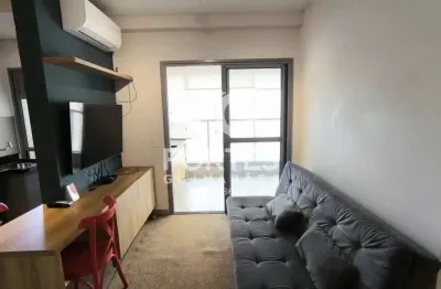 Apartamento mobiliado 52m² com 1 quarto, armário e ar condicionado, ao lado do supermercado assaí e próximo do ribeirão shopping;