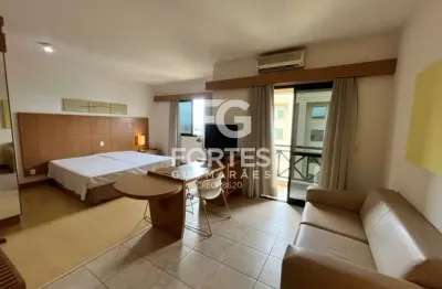 Flat/hotel para locação, mobília completa, ar condicionado, 42 m², jardim américa