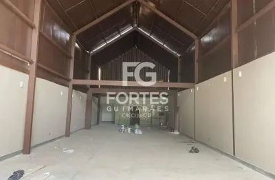 Imóvel comercial, 300 m² vão livre, pé direito duplo, jardim irajá