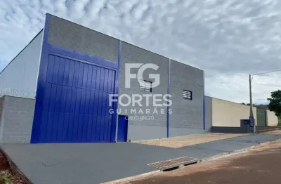 Casa comercial para alugar na Rua Lamia Darahem Canesin, Galpão, Sítio São Bento 2, Ribeirão Preto