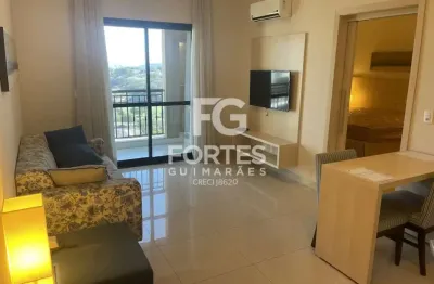 Apartamento mobiliado, 1 quarto/suíte, 47,00m² útil, ribeirania