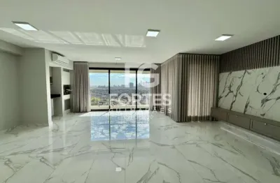 Apartamento para locação de 3 suítes com varanda gourmet, com 134m² no bairro jardim olhos d`água ii!