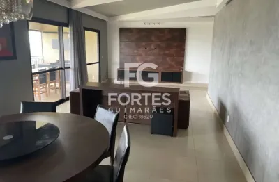 Apartamento mobiliado para alugar, 3 quartos/suítes, 168 m² área útil, alto do ipê