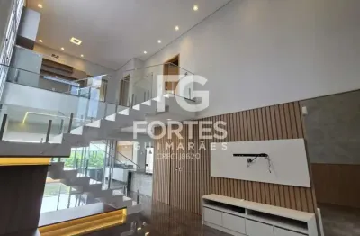 Casa Sobrado 251m², com 3 quartos suítes sendo 1 máster, armários sendo 1 closet e ares condicionados, no condomínio Quinta Dos Ventos, próximo do colégio Concept, hospital Unimed, shoppings Ribeirão 
