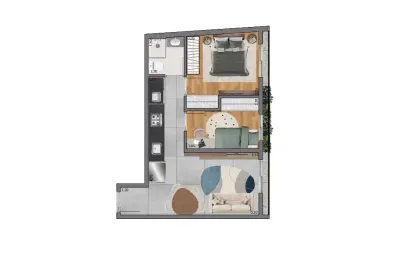 2 dorms 400 metros metro jardim são paulo - melhor m² região